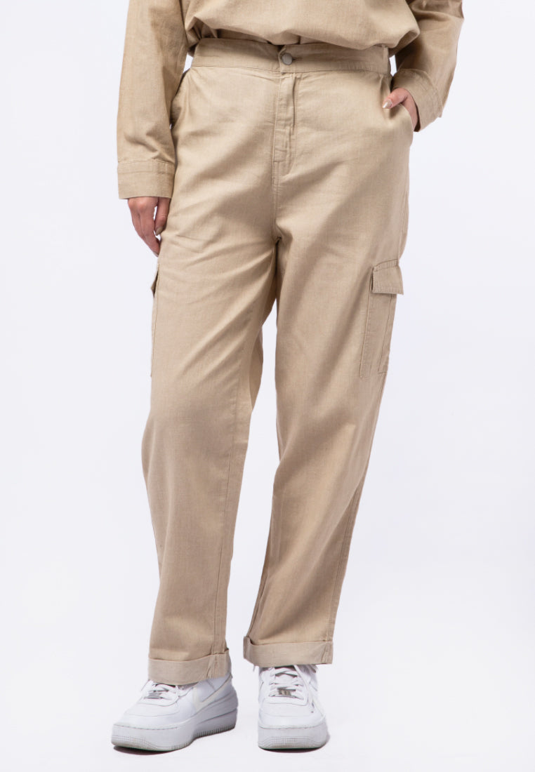 High Waist Cargo Pants