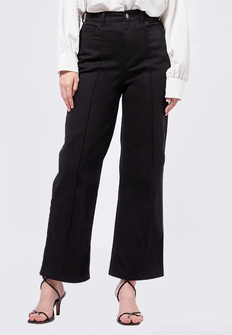 High Waist Wide Leg Pants