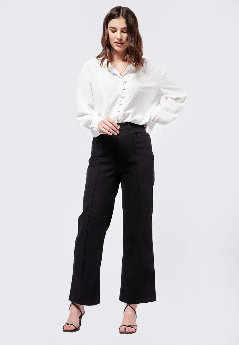High Waist Wide Leg Pants