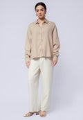 High Waist Straight Pants