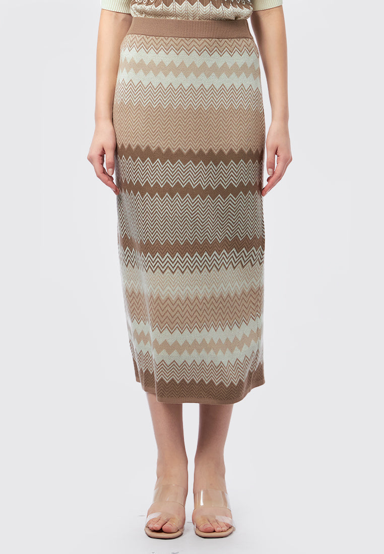 Pencil Knit Skirt