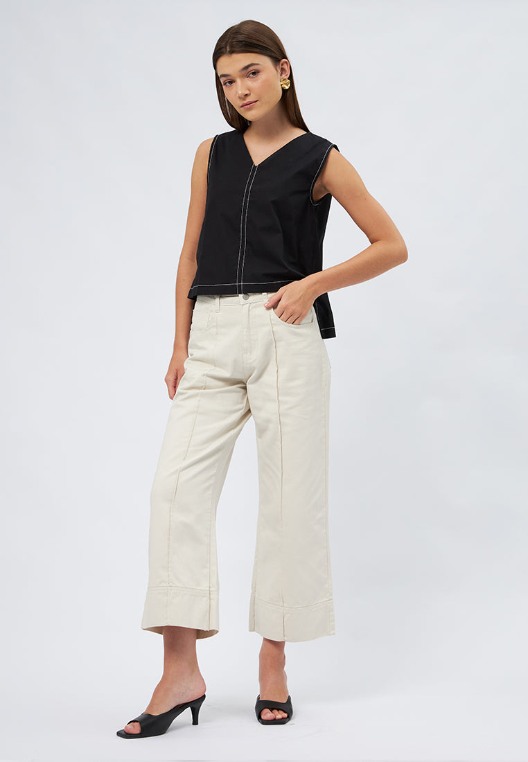 A-Line Sleeveless Blouse