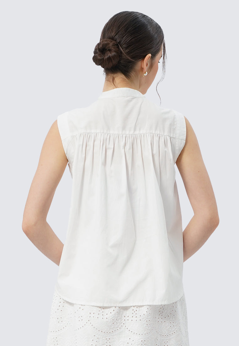 Sleeveless Blouse