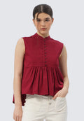 Sleeveless Blouse