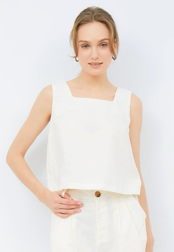 Sleeveless Crop Top