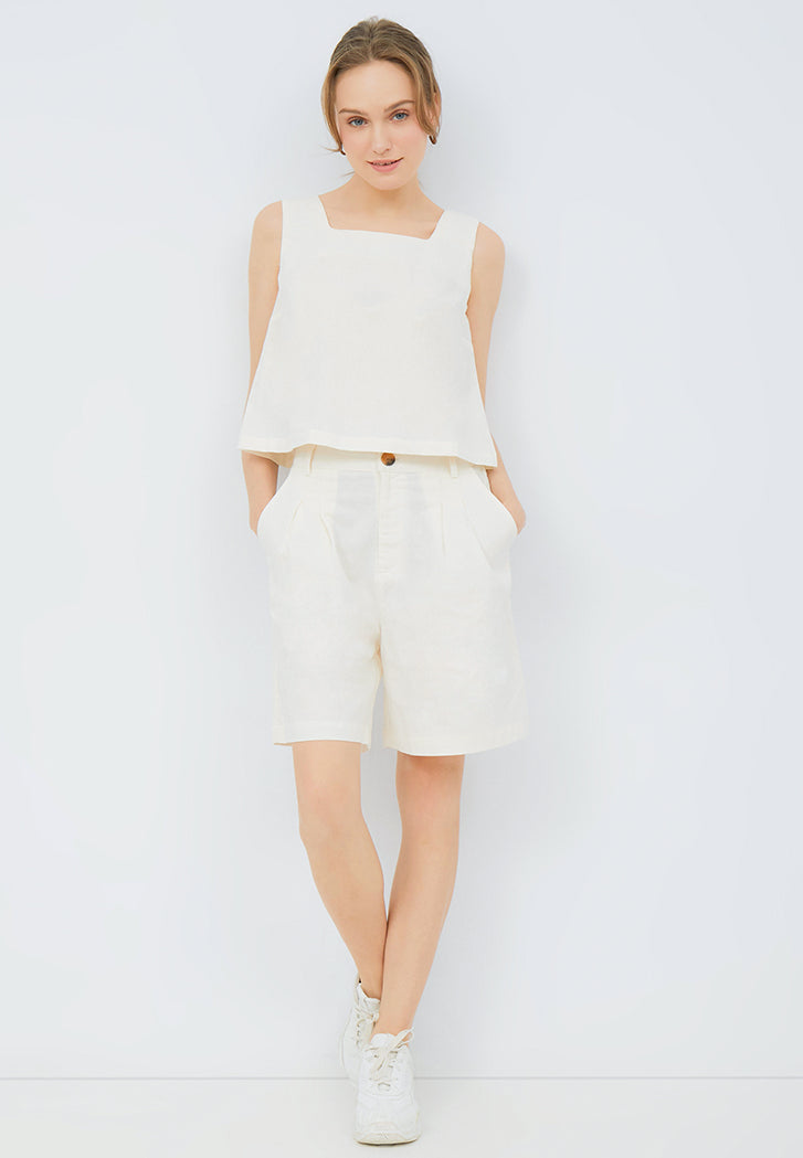 Sleeveless Crop Top