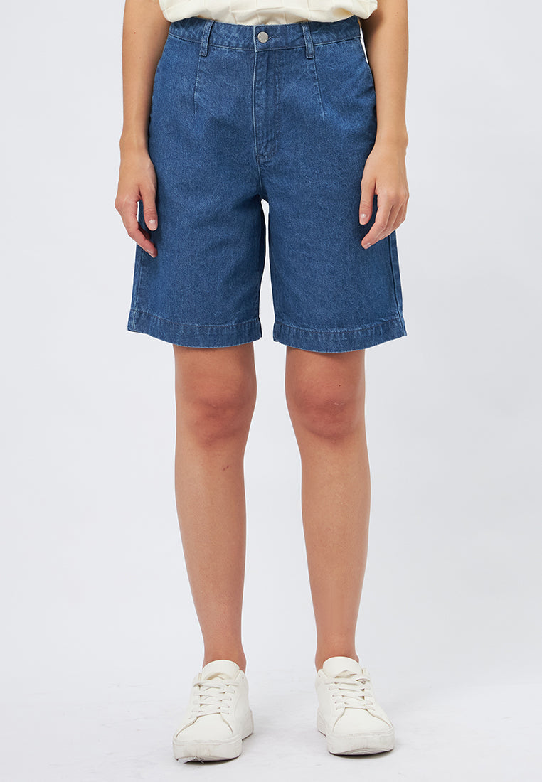 Denim Short Pants