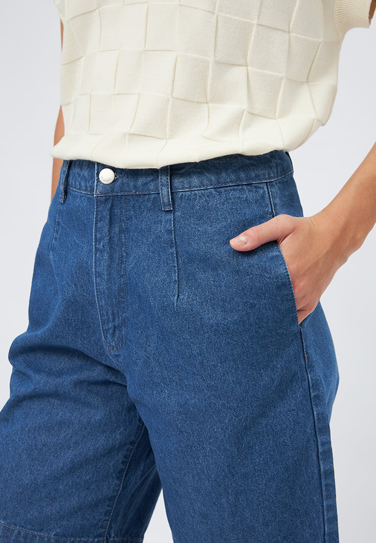Denim Short Pants