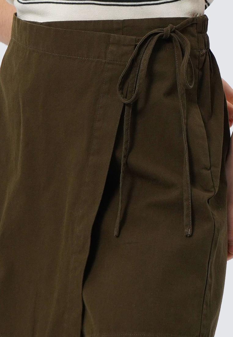 Side Tied Mini Skort