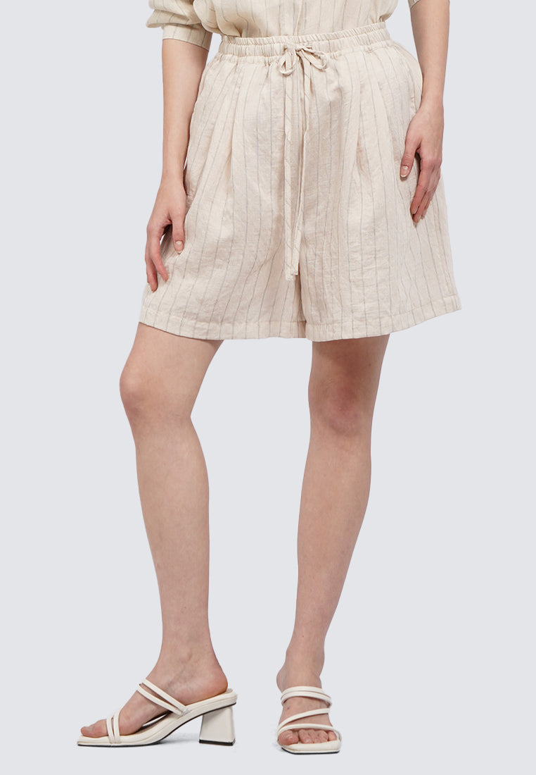 Adjustable Waist Short Pants
