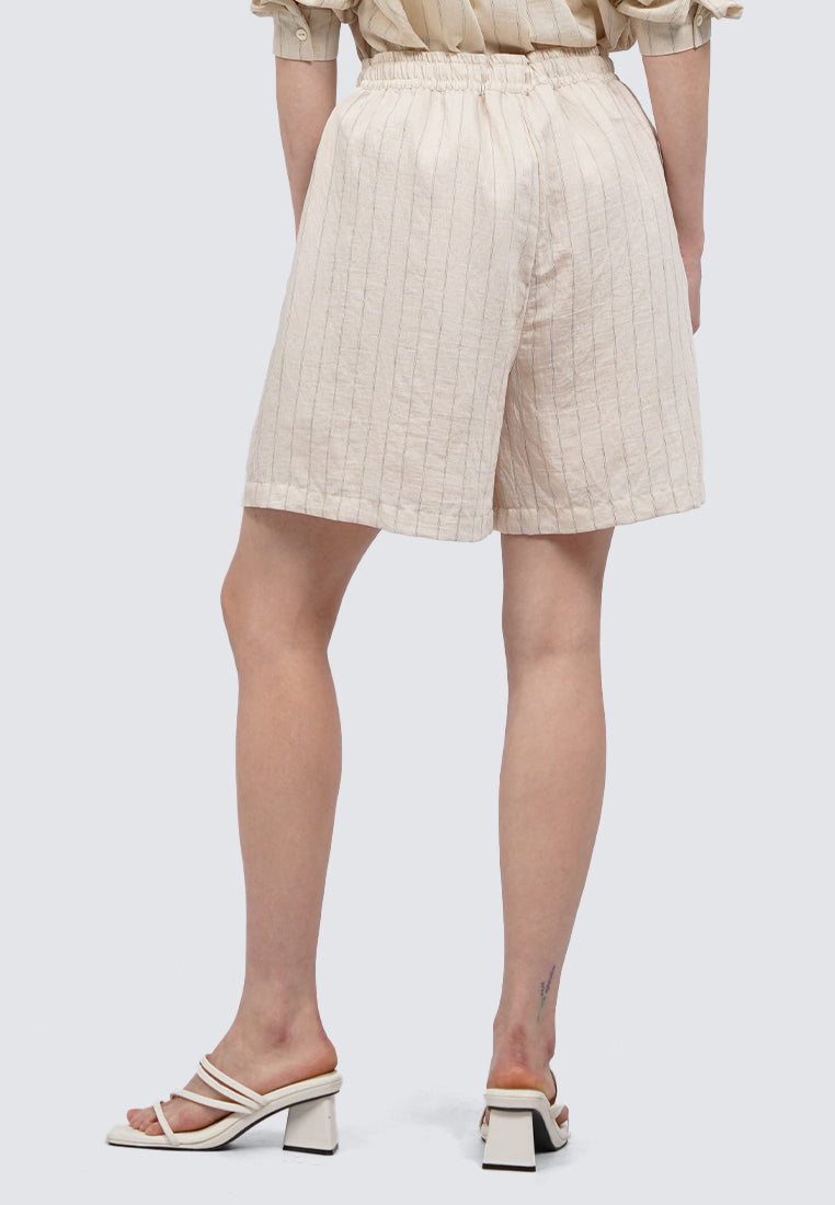 Adjustable Waist Short Pants