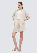 Adjustable Waist Short Pants