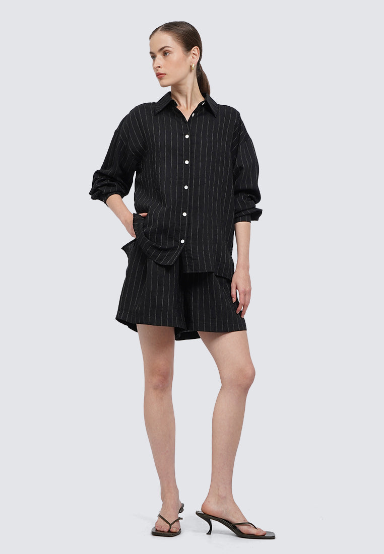 Adjustable Waist Short Pants