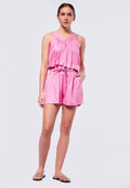 Lounge Shorts with Tied Waist