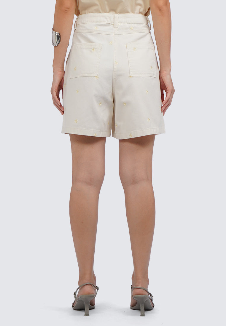 Embroidered Short Pants