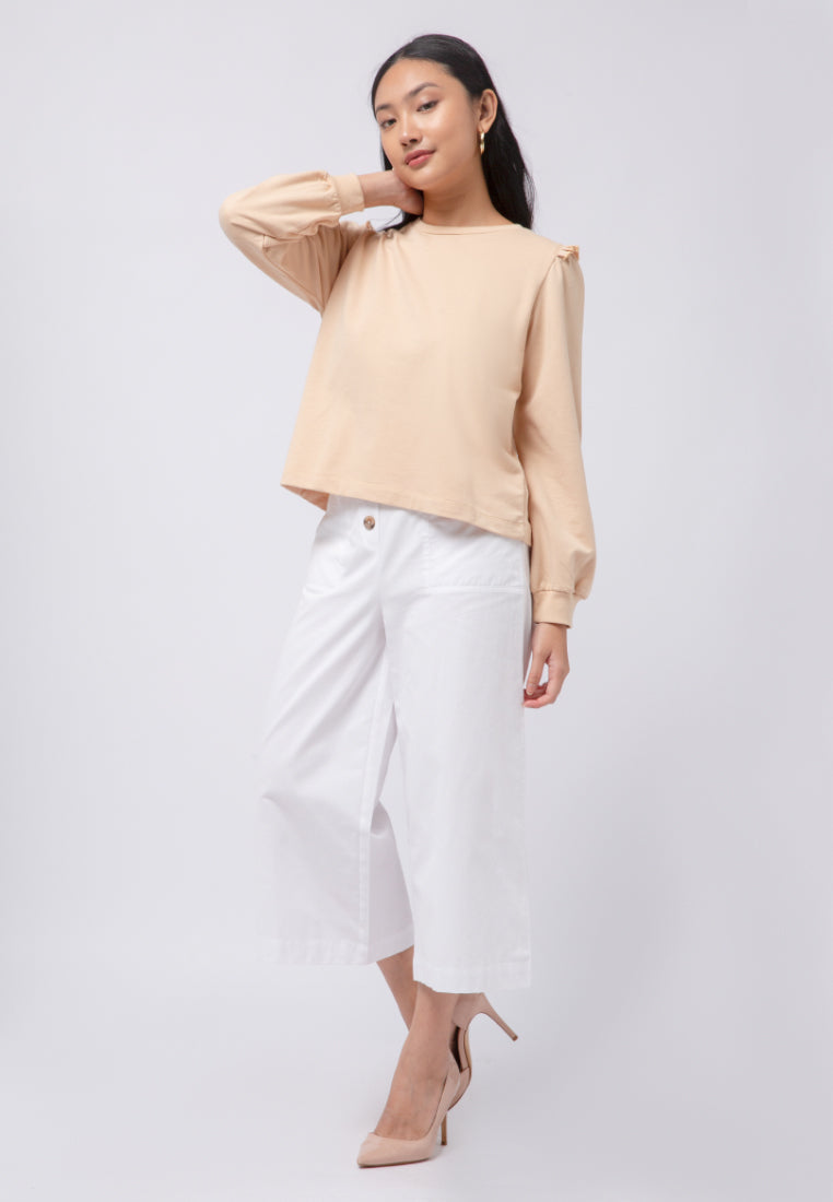 Puff Sleeves Sweatshirt