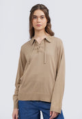 Collared Long Sleeve Sweater