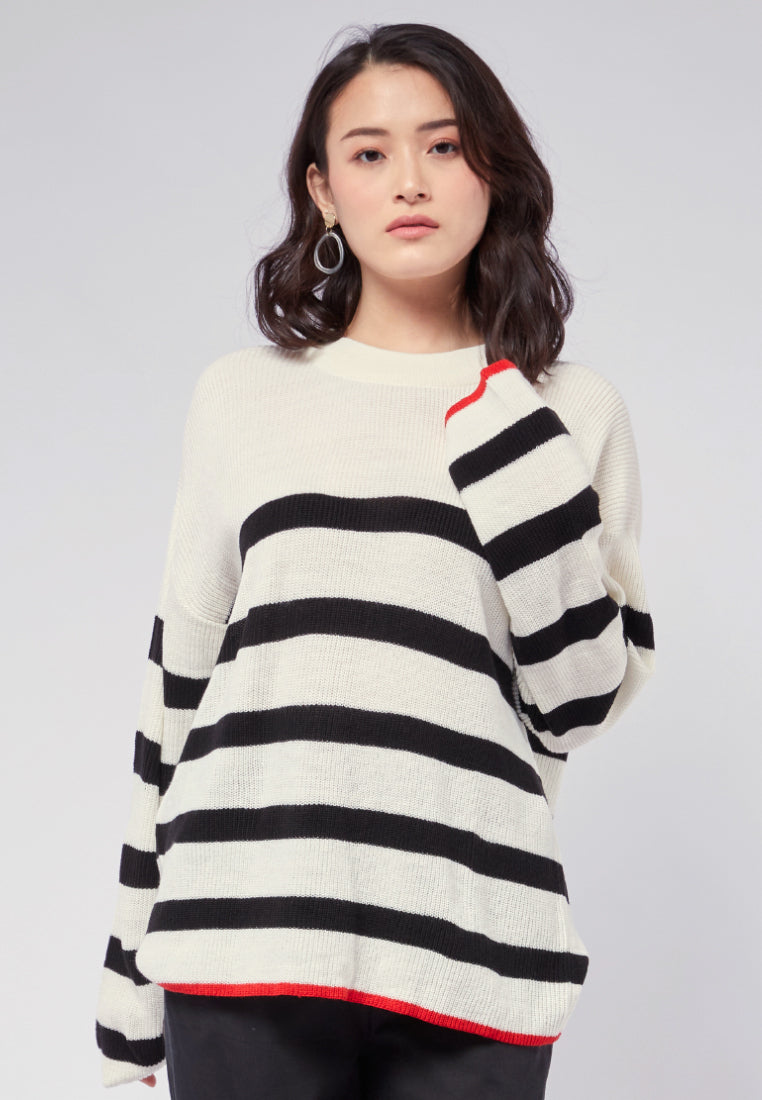 Oversized Stripes Sweater