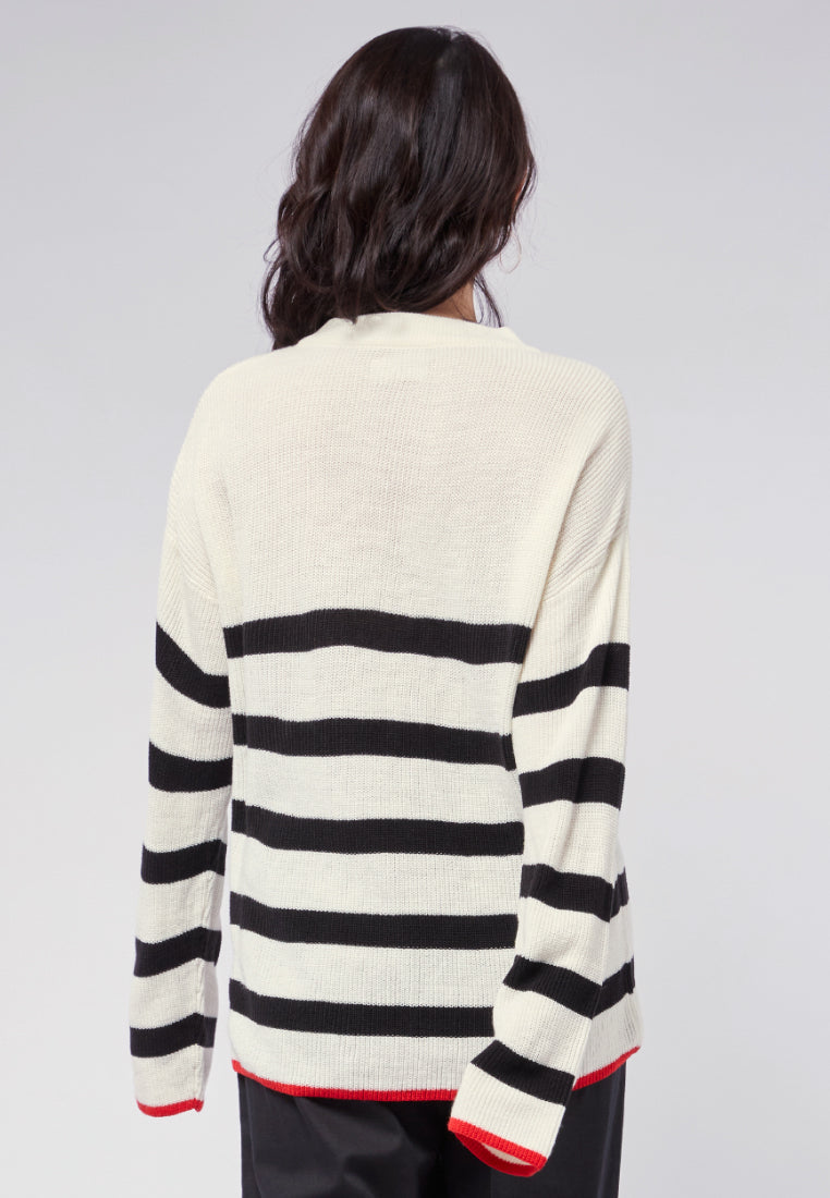 Oversized Stripes Sweater