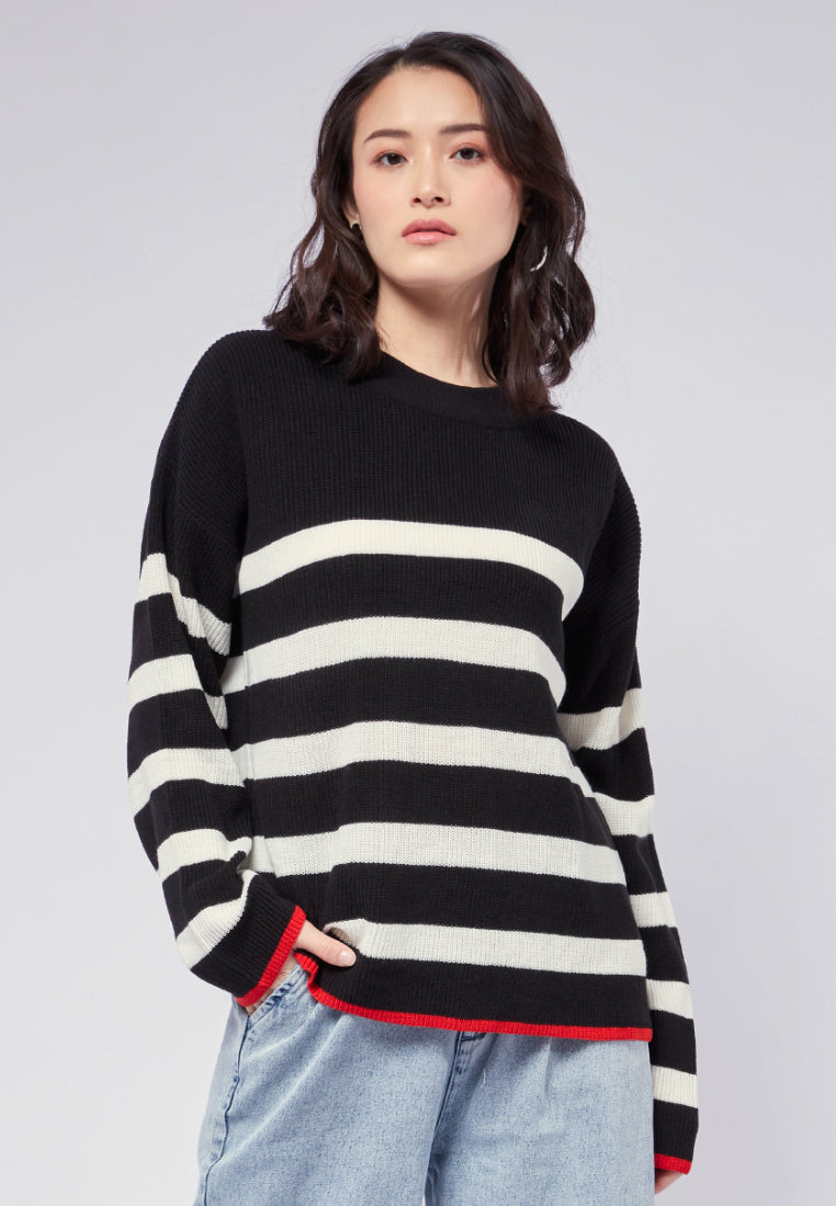 Oversized Stripes Sweater