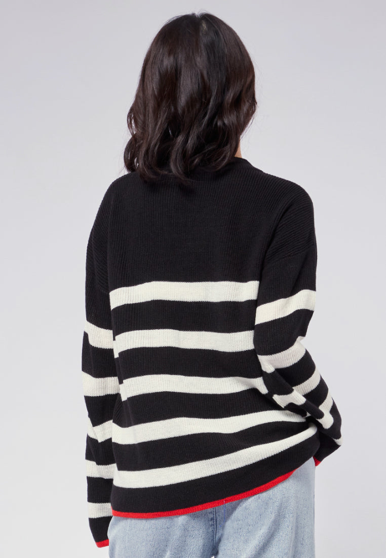 Oversized Stripes Sweater