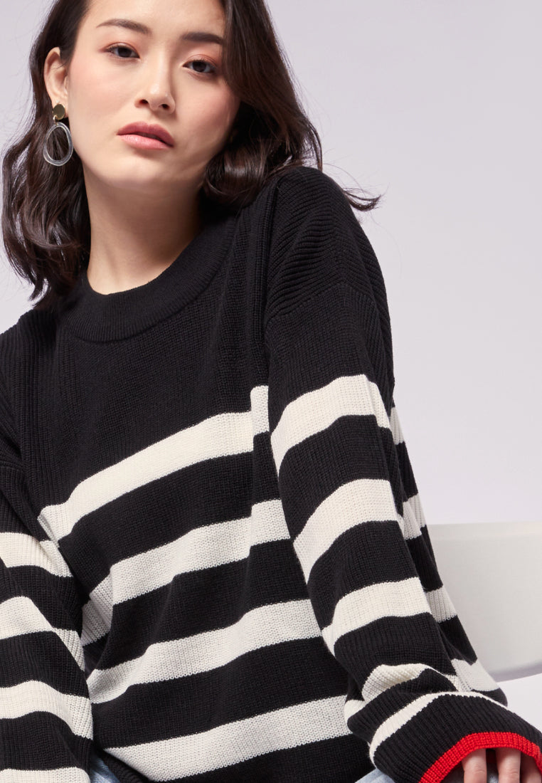 Oversized Stripes Sweater