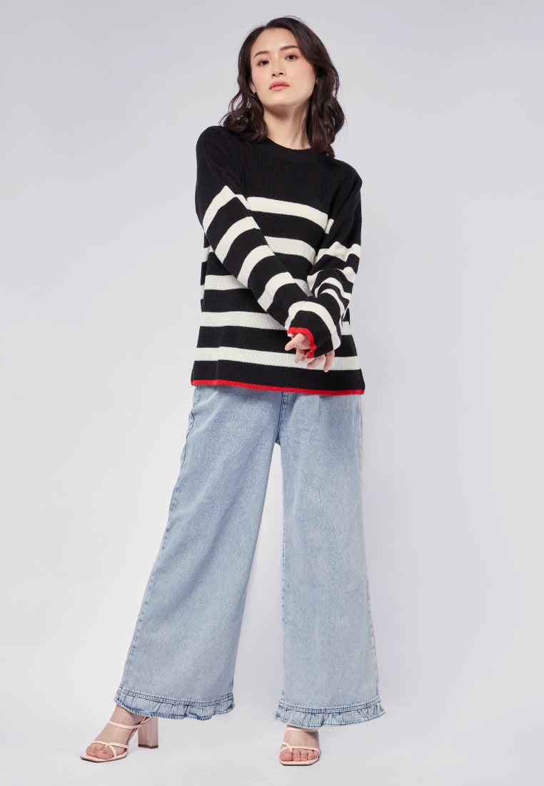 Oversized Stripes Sweater