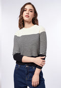 Long Sleeves Striped Top
