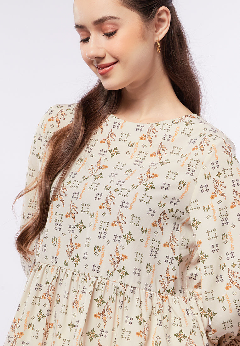 Printed Long Sleeve Tunic