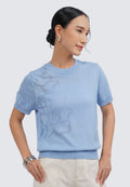 Short Sleeve Knit Top