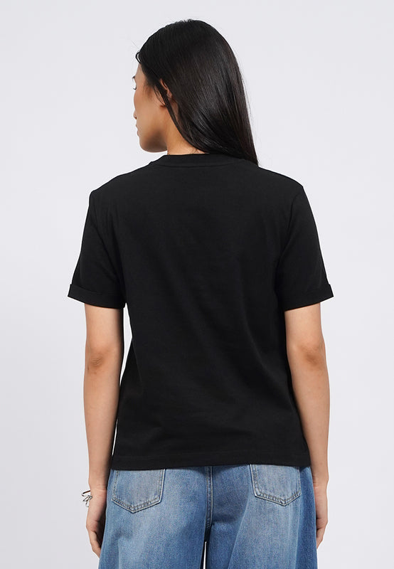 Short Sleeve Embroidered Graphic T-Shirt