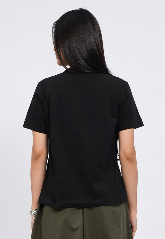 Short Sleeve Embroidered Graphic T-Shirt