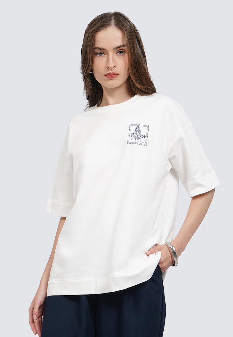 Embroidery Short Sleeve T-Shirt
