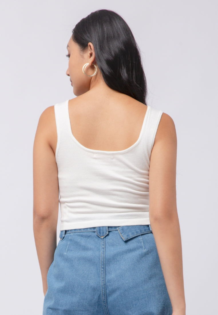 Fitted Crop Camisole