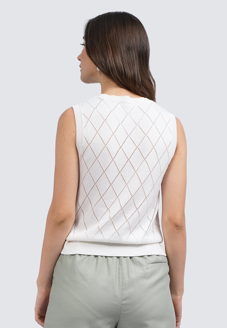 Sleeveless Knit Top