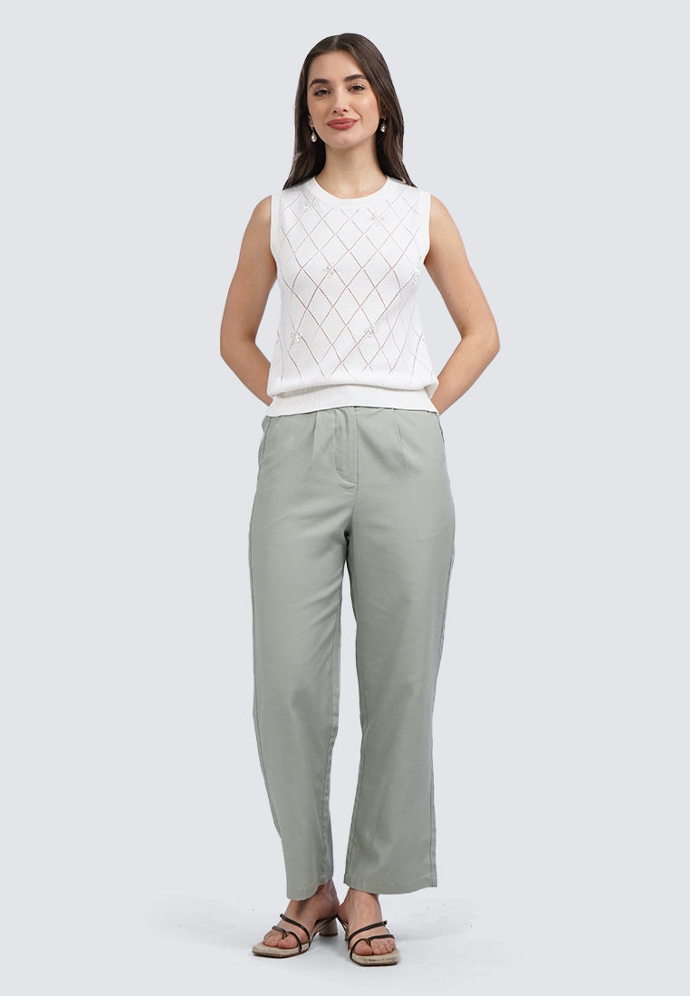 Sleeveless Knit Top