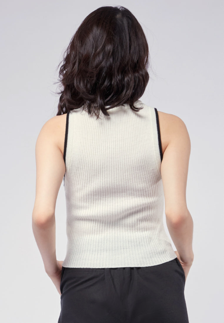 Racerback Knit Tank Top