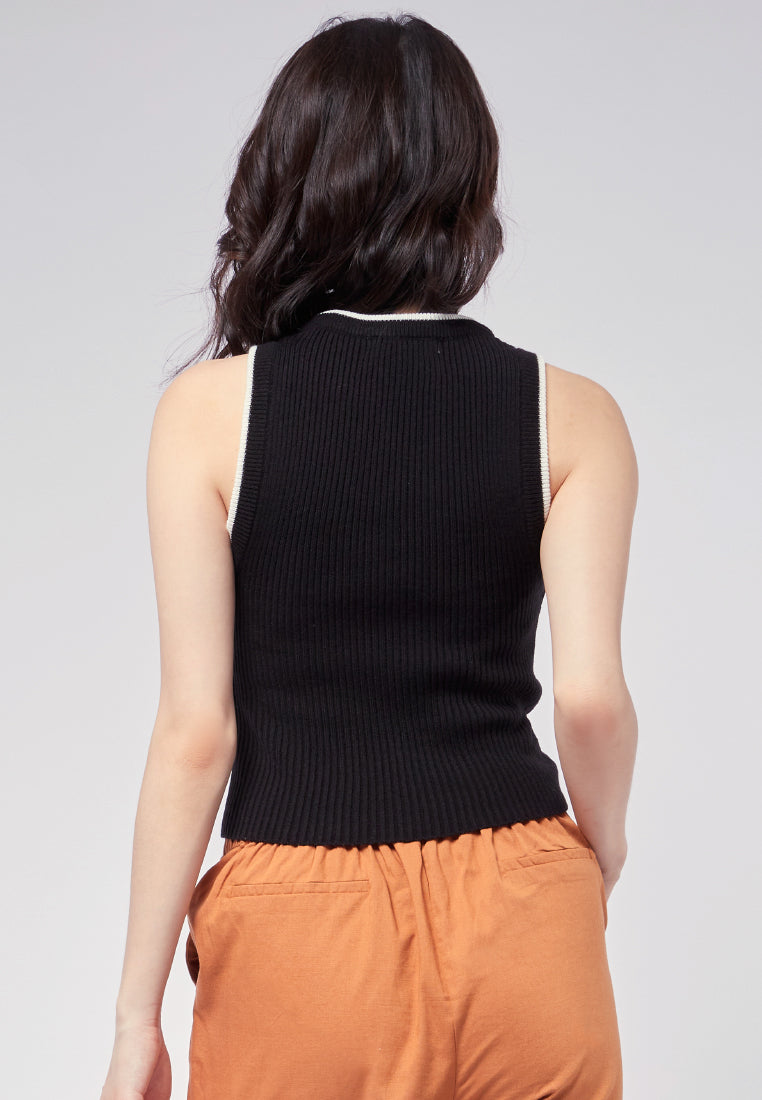 Racerback Knit Tank Top
