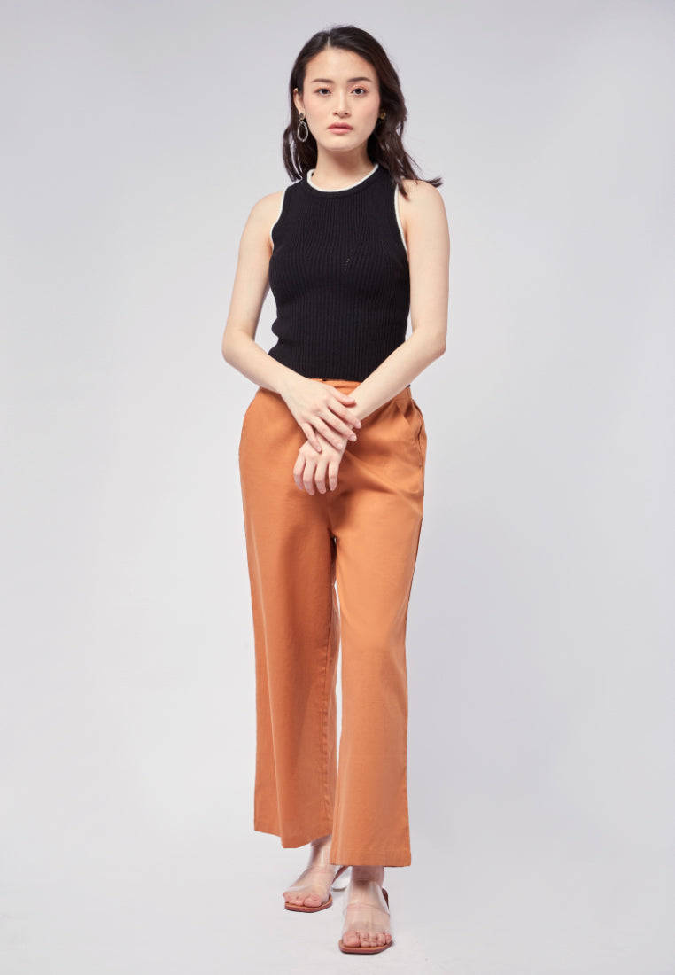 Racerback Knit Tank Top