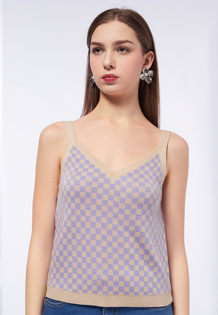 Printed Knit Tanktop