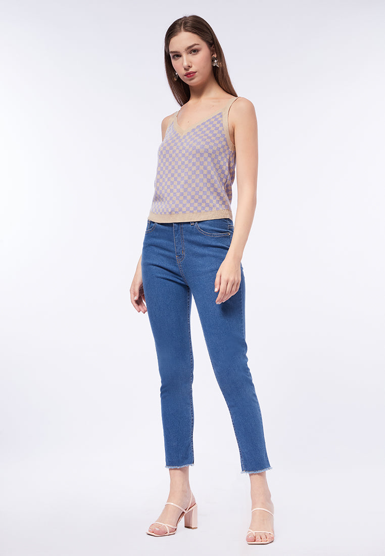 Printed Knit Tanktop