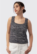Square Neck Knit Tanktop