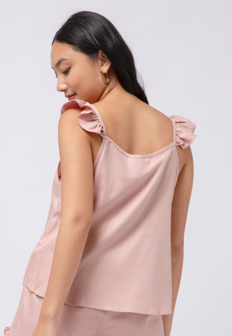 Sleeveless Lounge Top