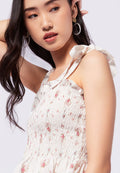 Printed Smock Tank Top