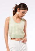 Printed Knit Vest