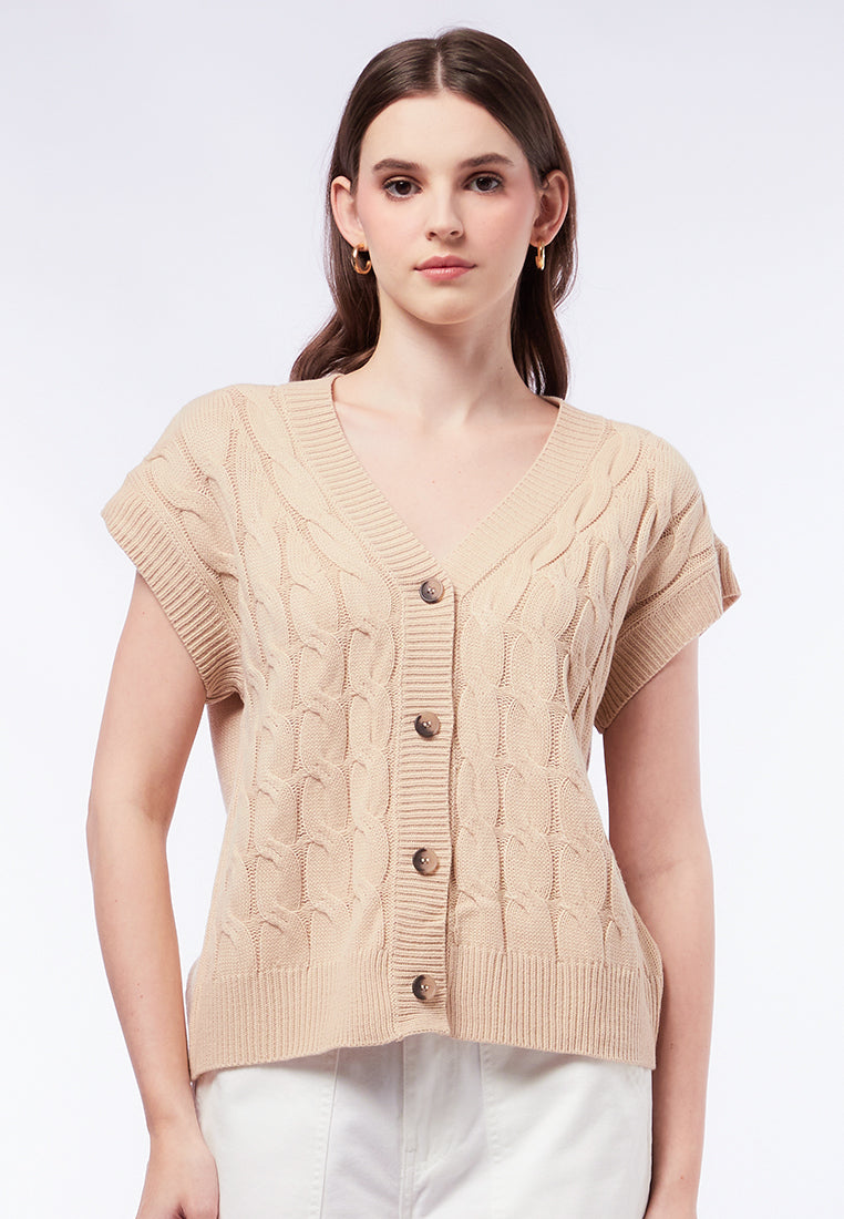 Boxy Fit Knit Vest