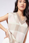 Printed Knit Vest