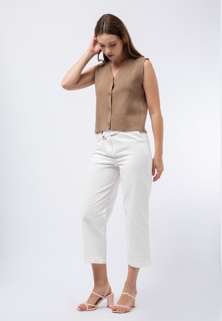 Regular Fit Knit Vest