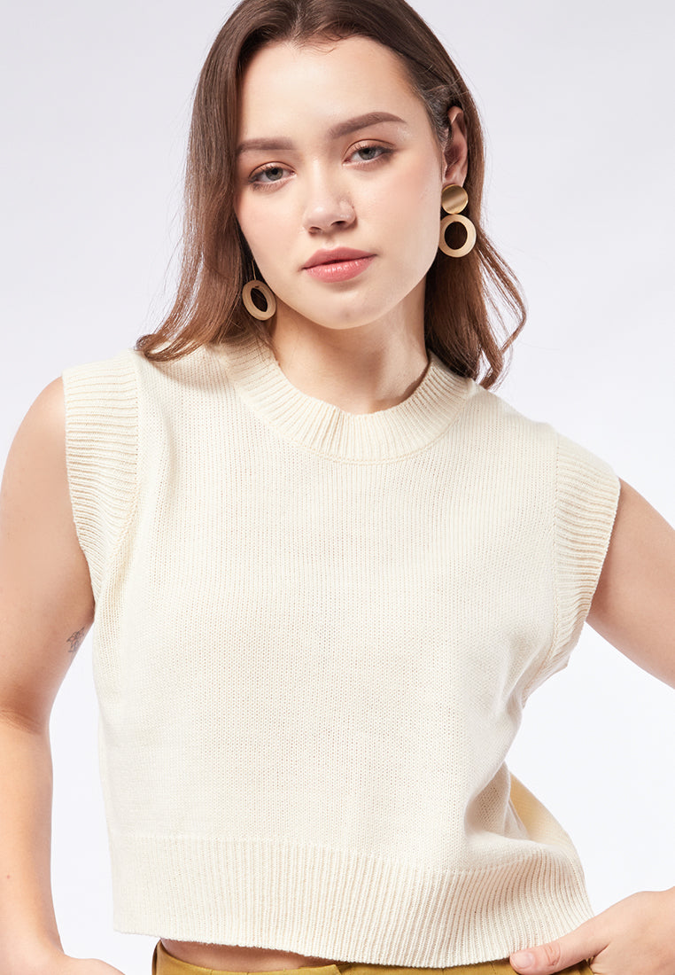 Boxy Knit Vest