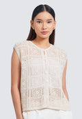 Round Neck Knit Vest